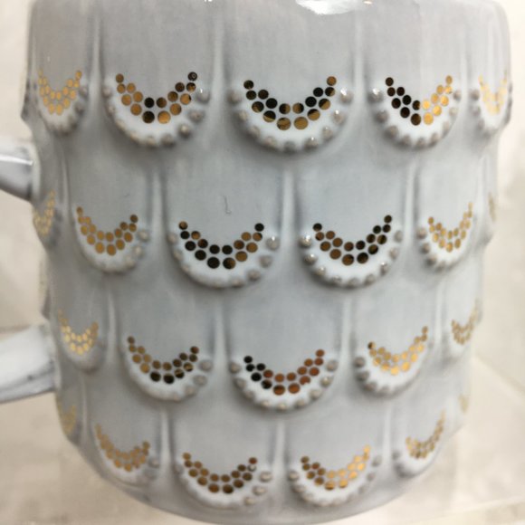 Starbucks 2016 Gold Scales Mermaid Tail Coffee Mug - Picture 5 of 11